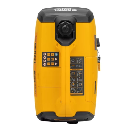 Генератор инверторный Denzel GT-1200iS, 1.2 кВт, 230 В, бак 2.4 л, закрытый корпус, ручной старт купить в Муравленко