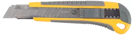 Нож STAYER &quot;MASTER&quot; с выдвижным сегмент. лезвием, пластмассовый, 18мм 0916 купить в Муравленко