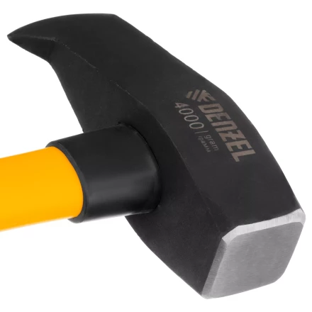 Колун-кувалда 4000 г Denzel 21852, кованая, фибергласовая  рукоятка c TPR покрытием, 880 мм купить в Муравленко