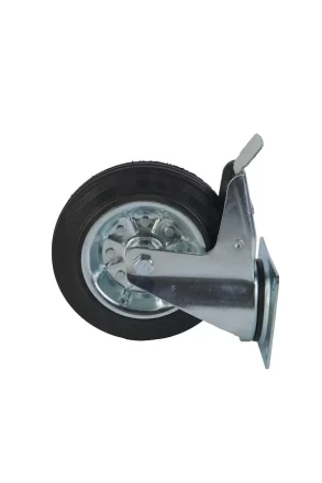 Колесо поворотное усиленное резина SRCB 80 200 мм с тормозом 1027198 купить в Муравленко