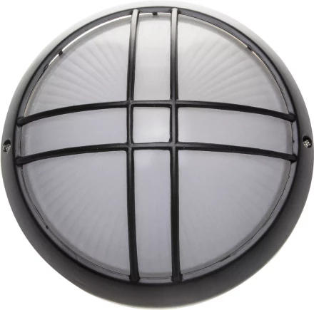 Светильник уличный СВЕТОЗАР &quot;ОРБИТА&quot; влагозащищенный, цвет черный, 100Вт SV-57313-B купить в Муравленко