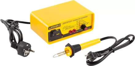 Станция STAYER &quot;EXPERT&quot; для выжигания (Пирограф), 2 сменных жала, температурный режим 450-750 °С, 40Вт 45228 купить в Муравленко