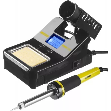 Паяльная станция STAYER &quot;PROFI&quot; цифровая с ЖК дисплеем, диапазон 160-520°C, шаг 10°C, 48Вт 55370 купить в Муравленко