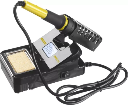 Паяльная станция STAYER &quot;PROFI&quot; цифровая с ЖК дисплеем, диапазон 160-520°C, шаг 10°C, 48Вт 55370 купить в Муравленко