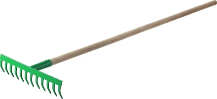 Грабли РОСТОК садовые с черенком, 12 прямых зубцов 421901-12 купить в Муравленко