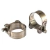 Хомуты металлические силовые 44-47 мм ширина 22 мм шарнирный W4 2 шт Сибртех 475373 купить в Муравленко