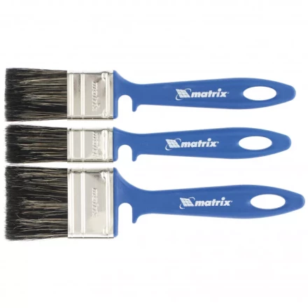 Набор кистей Водные краски 25 мм 35 мм 50 мм Color Line пластик Matrix 83349 купить в Муравленко