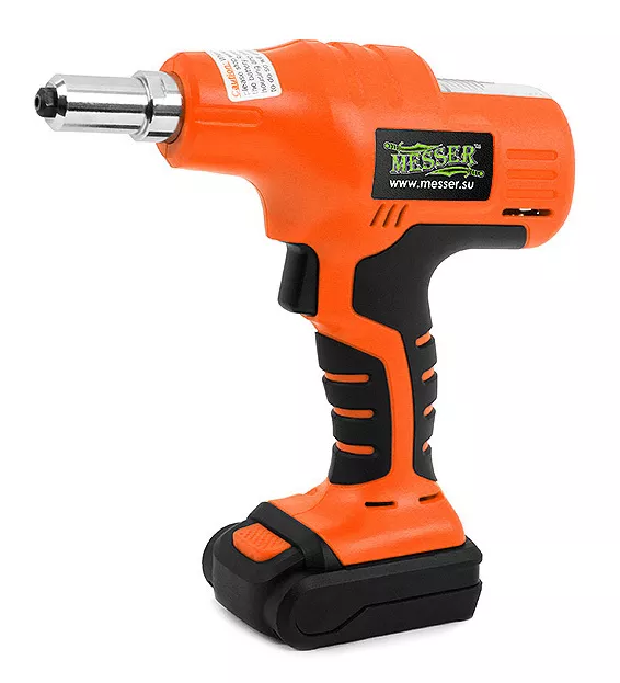 Аккумуляторный заклепочник MESSER W4560 для вытяжных заклепок (2,4 - 5,0 мм) купить в Муравленко