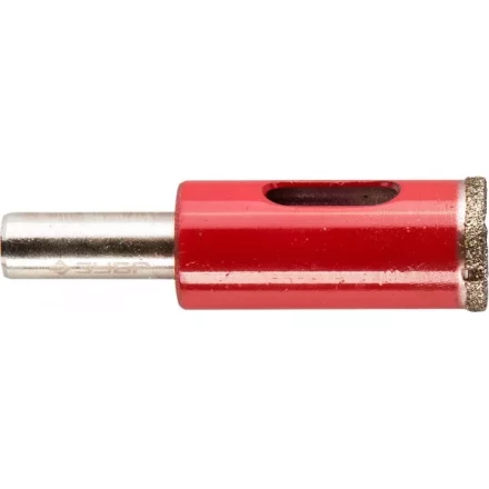 Сверло ЗУБР алмазное трубчатое по кафелю, керамике, зерно 60, 14мм 29850-14 купить в Муравленко