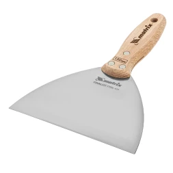 Шпательная лопатка из нержавеющей стали Matrix, 150 мм, буковая рукоятка, EFP 85619