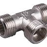 Тройник GENERAL FITTINGS никелированная латунь, ш/ш/ш, 3/4" 51051-3/4 купить в Муравленко
