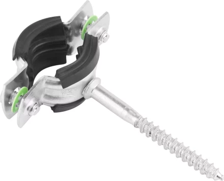 ЗУБР. Хомут трубный оцинкованный, с шурупом, 1/2", 150шт 37854-20-24-150 купить в Муравленко