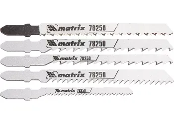 Набор полотен для электролобзика по дереву 5шт MATRIX Professional 78250 купить в Муравленко