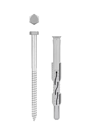 ЗУБР ФД-П 10 x 120 мм, фасадный дюбель, нейлон/цинк, 50 шт (301475-120) купить в Муравленко