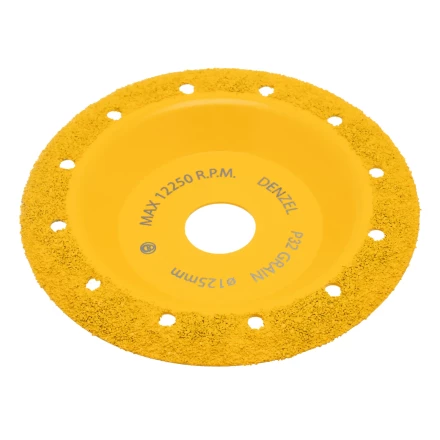 Чашка твёрдосплавная зачистная,125 мм, Наклонная, мелкое зерно #32// Denzel 72979 купить в Муравленко