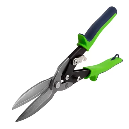 Ножницы по металлу Сибртех 78339, удлиненные, 285 мм, пряморежущие, двухкомпонентные обрезиненные рукоятки купить в Муравленко