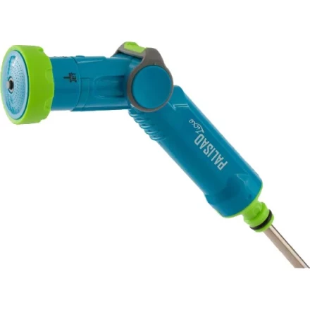 Пистолет-распылитель Palisad 65142, 5 режимов, плавный регулятор напора, фиксатор курка, LUXE купить в Муравленко