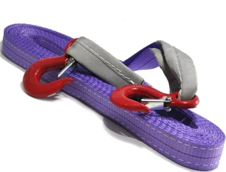 Буксир текстильный ленточный TOR БТЛ 9,0 т 4,0 м (крюк-крюк) 1011037 купить в Муравленко