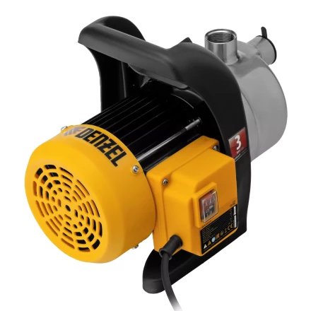 Садовый поверхностный насос Denzel GPL800Х 97302, 800 Вт, 3200 л/ч, подъем 42 м, нержавейка купить в Муравленко