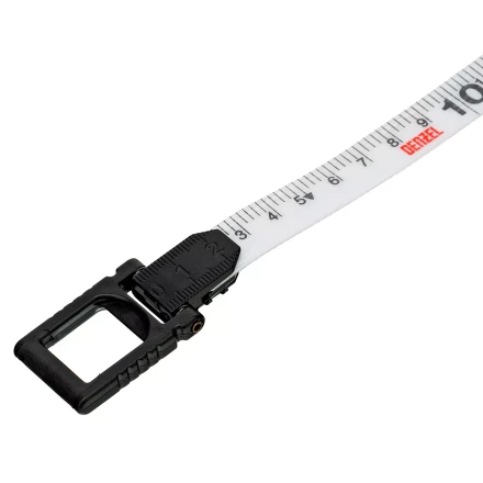 Рулетка геодезическая Denzel 30 м х 15 мм, закрытый корпус, фиберглассовая лента 31291 купить в Муравленко