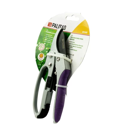 Секатор прямого реза Palisad, 200 мм, храповой механизм, металлические обрезиненные рукоятки, Luxe 605608 купить в Муравленко
