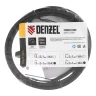 Шнур сетевой Denzel Energy Series, ПВС, 1,5 м, 2 x 1 мм, с неразборной вилкой, черный, 3 м, 37661 купить в Муравленко