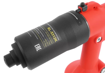 Пневматический резьбовой заклепочник MESSER RL-5312K с комплектом для установки заклепок М3. М4, М5, М6, М8, М10. М12 купить в Муравленко