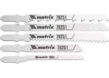 Набор полотен для электролобзика универсальный 5шт MATRIX Professional 78251 купить в Муравленко