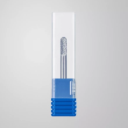 Зубр Твердосплавная борфреза C - цилиндр со сферическим концом, 6 х 16 мм (28802-6-16) купить в Муравленко