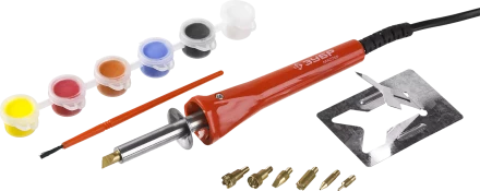 Приборы для выжигания с набором насадок и красками серия МАСТЕР купить в Муравленко