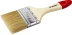 Кисть плоская  ЗУБР &quot;УНИВЕРСАЛ-МАСТЕР&quot;, натуральная щетина, деревянная ручка, 75мм 4-01003-075 купить в Муравленко