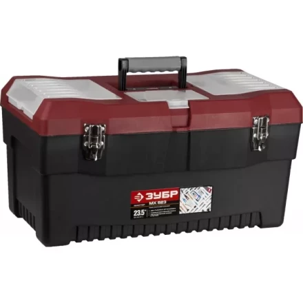 Ящик ЗУБР "МАСТЕР" пластиковый для инструмента, 597x342x321мм (23,5") 38325_z01 купить в Муравленко