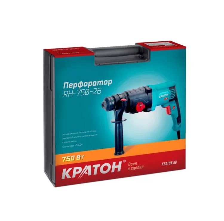Перфоратор Кратон RH-750-26 3 07 01 026 купить в Муравленко