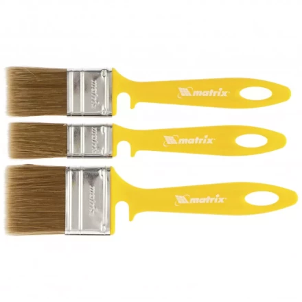 Набор кистей Лаки 25 мм 35 мм 50 мм Color Lineпластик Matrix 83367 купить в Муравленко