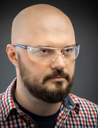 ЗУБР БОЛИД, открытого типа, прозрачные, сферические стёкла устойчивые к запотеванию, защитные очки, Профессионал (110485) купить в Муравленко