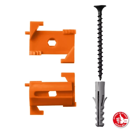 ЗУБР ВИНТ-Н25, 25 шт, набор: СКШМ в комплекте с дюбелем и саморезом (30955-Н25) купить в Муравленко