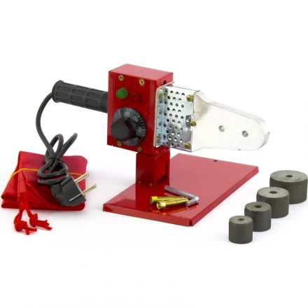 Аппарат для сварки пластиковых труб KW 600 600 Вт 300 °C 20-25-32-40 мм блистер KRONWERK 94212 купить в Муравленко