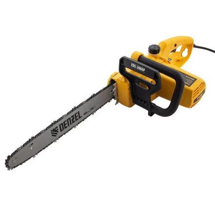 Пила цепная электрическая Denzel EDS-2000P 95616, 2 кВт,поперечная, шина 40 см, шаг 3/8, паз 1.3 мм, 57 звеньев купить в Муравленко