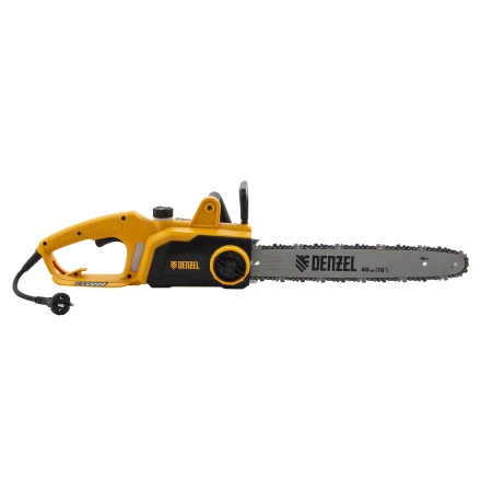 Пила цепная электрическая Denzel EDS-2000P 95616, 2 кВт,поперечная, шина 40 см, шаг 3/8, паз 1.3 мм, 57 звеньев купить в Муравленко