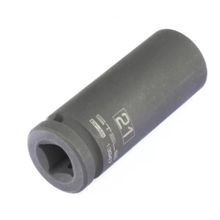 Головка ударная удлиненная шестигранная 21мм 1/2&quot; CrMo Stels 13947 купить в Муравленко