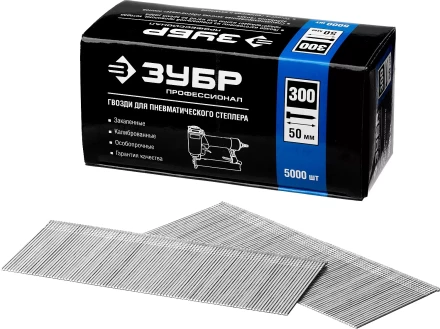 Гвозди тип 300, 50 мм, особотвердые, ЗУБР &quot;ПРОФЕССИОНАЛ&quot; 31830-50, 5000 шт 31830-50 купить в Муравленко