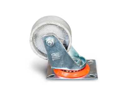 Колесо поворотное чугунное EM01 VKV 80 85 мм термостойкое 1024214 купить в Муравленко