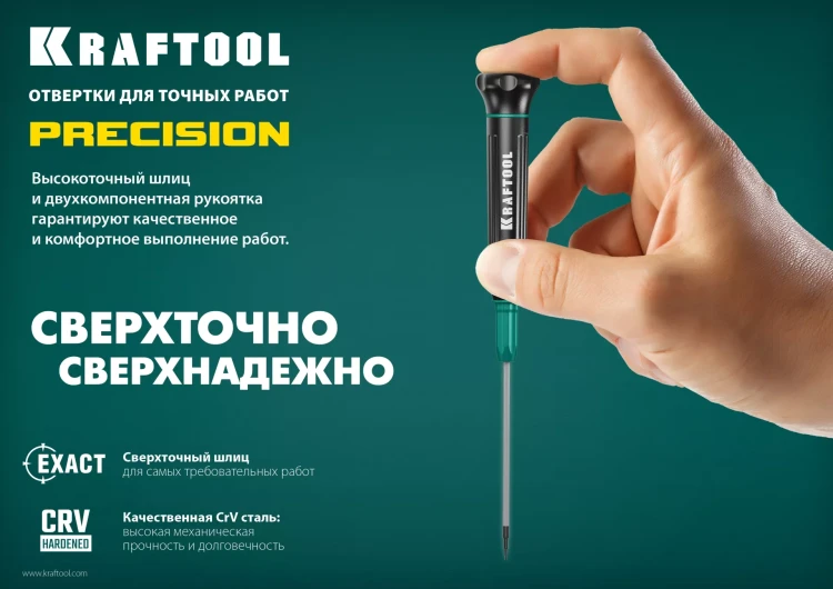 Отвертки для точных работ Precision 25685-0.9 купить в Муравленко