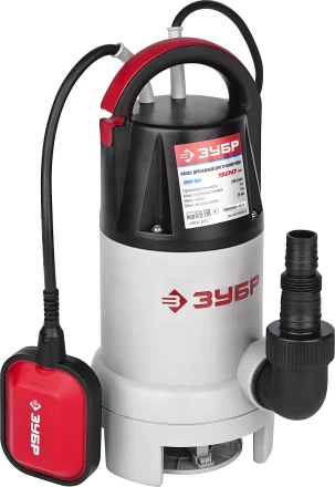 Насос ЗУБР погружной для грязной воды, 900 Вт, пропускная способность 250 л/мин, напор 8,5 м ЗНПГ-900 купить в Муравленко