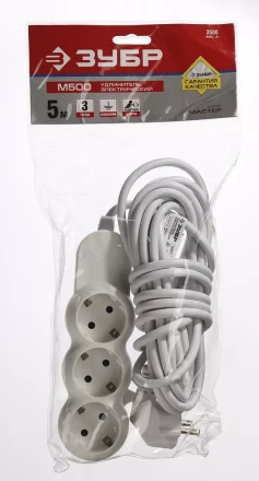 Удлинители электрические М500 3 гнезда серия МАСТЕР купить в Муравленко