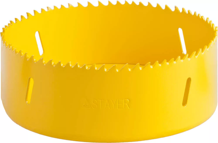 Коронка STAYER "PROFESSIONAL" Би-металлическая, универсальная, d=121мм 29547-121 купить в Муравленко