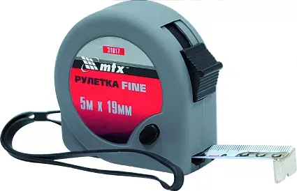 Рулетка Fine 3 м х 13 мм пластиковый корпус  MATRIX 31016 купить в Муравленко