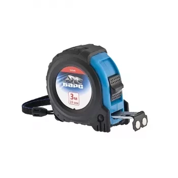 Рулетка Вектор 3 м х 19 мм, утолщенное полотно, магнитный зацеп, обрезиненный корпус  БАРС 32540 купить в Муравленко