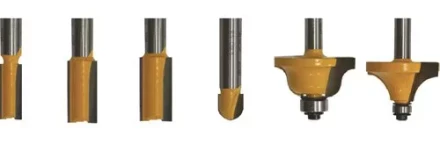 Набор фрез для декоративного применения хвостовик 8 мм 6 штук 46611 купить в Муравленко