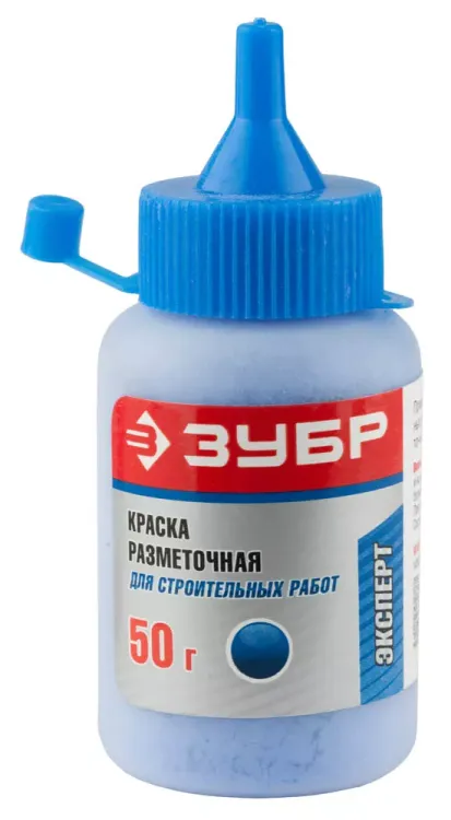 Краска ЗУБР разметочная для строительных работ, синяя, 50г 4-06405-1_z01 купить в Муравленко